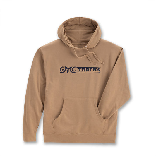 GMC Vintage Hooded Sweatshirt-Tan