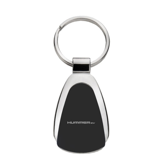 HUMMER EV Chrome Tear Drop Keychain