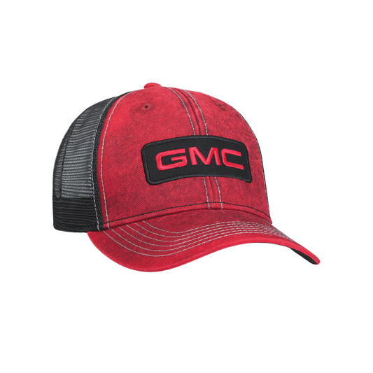 GMC Red Washed Cap