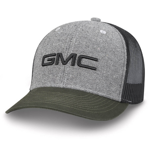 GMC Black Denim Mesh Back Cap